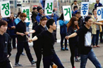 정책선거 퍼포먼스(수원월드컵경기장) 보도자료