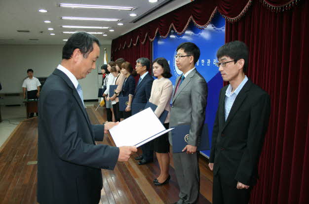 2015년 7월 1일자 승진임용자 등에 대한 임용장 수여식 개최