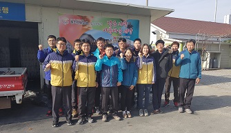 강원도선거관리위원회, 행복나눔 열린봉사단 연탄 배달 봉사