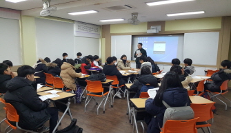 학교 학생회장선거 후보자토론회 지원 관련 학생회 임원 사전교육 실시