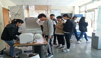 송호대학교 사전투표 모의체험
