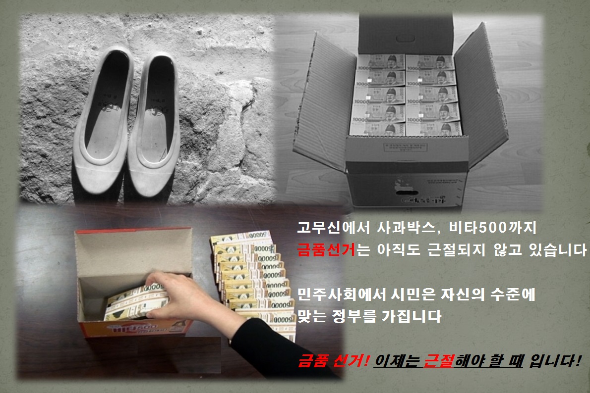 금품 선거 근절